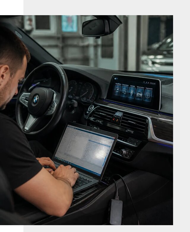 Русификация мультимедиа BMW для авто под ключ в Пскове