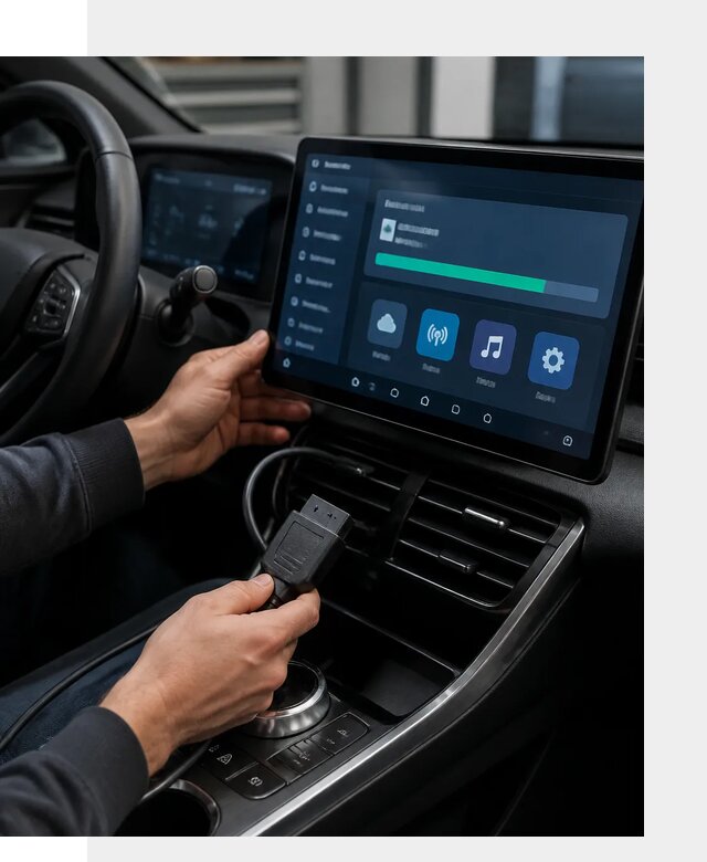 Установка приложений BYD для автомобиля под ключ в Пскове