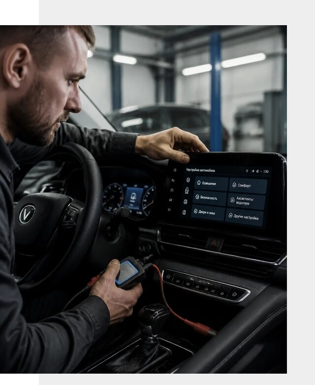 Русификация Changan CS55 и мультимедиа под ключ в Пскове