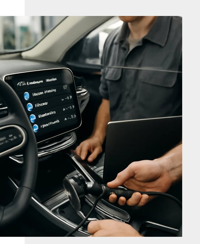 Установка приложений Geely для мультимедиа автомобиля в Пскове