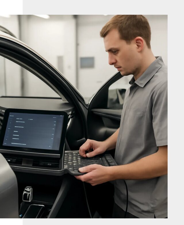 Русификация мультимедиа автомобилей Lynk Co в Пскове