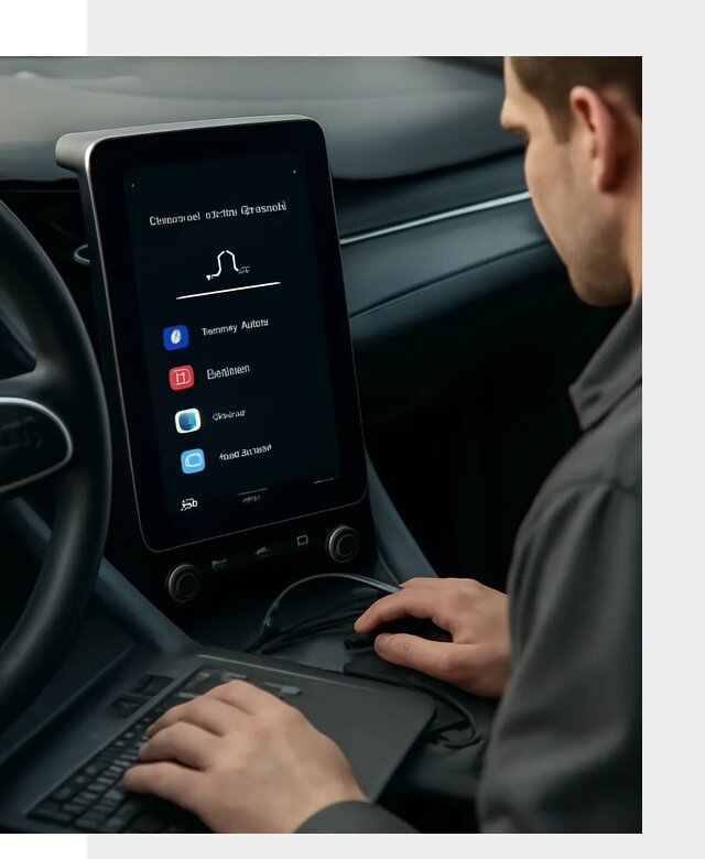 Установка приложений Lynk Co на автомобиль в Пскове