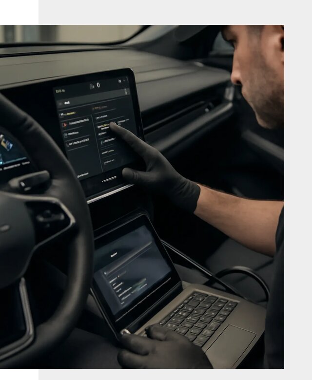 Русификация приборной панели Rising автомобиля в Пскове