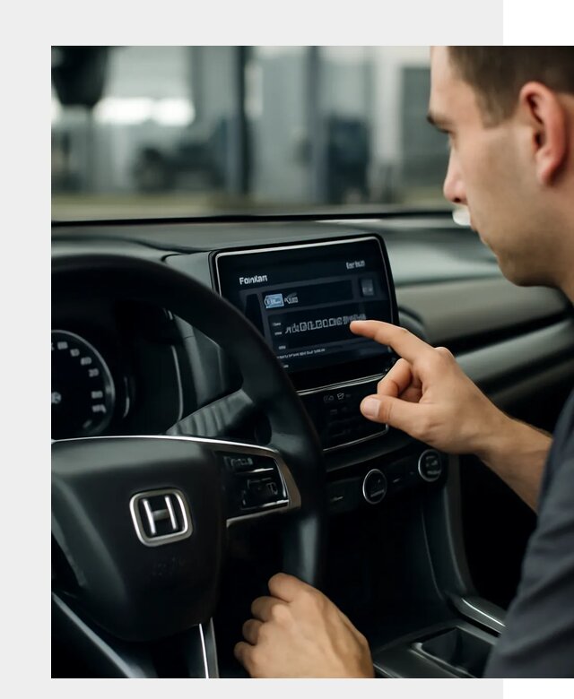 Русификация панели приборов Honda в Пскове по цене 5075 ФастМобиль-Пск